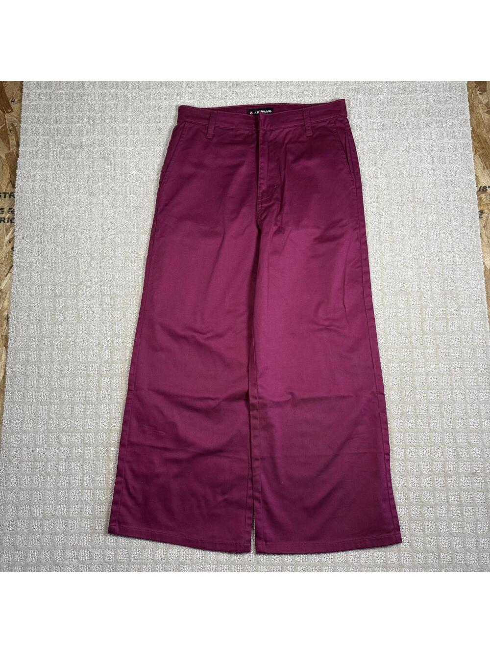 Airwalk Wide Leg Skate Pants 29x25 Size 6